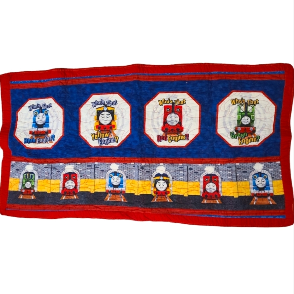 Thomas and Friends and Monsters Handmade Blanket 40"x22"